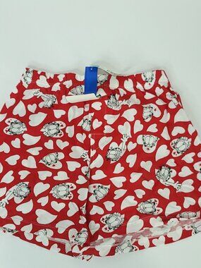 Garfield Boxers Valentine Red Hearts United Syndicate Size Small New With Tags